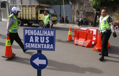 Ada Pengalihan Arus Lalu Lintas Di Seputaran GBK